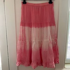 CHICK NICKY HILTON TIE DYE PEASANT SKIRT